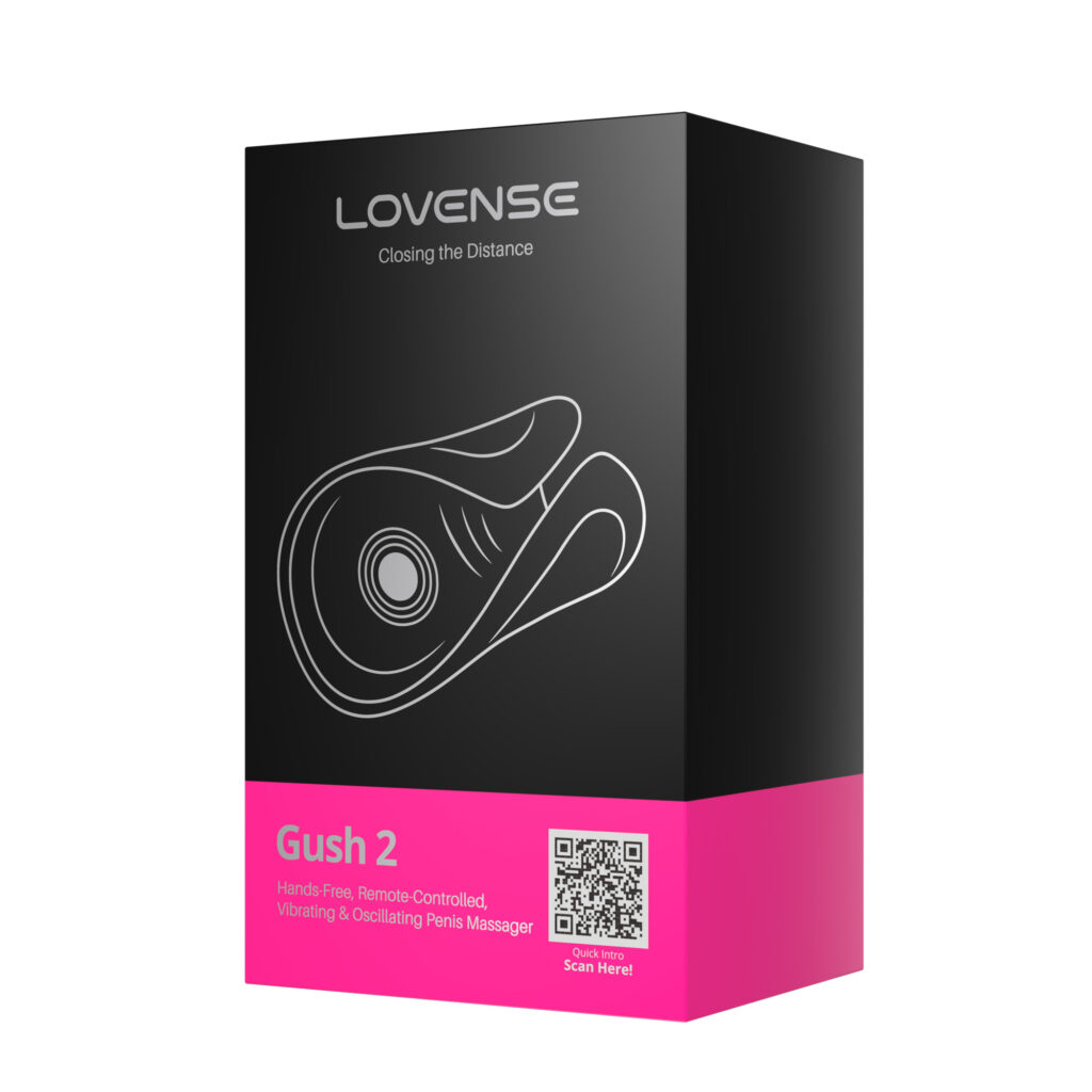 El Lovense Gush 2 es un dispositivo revolucionario diseñado para elevar las experiencias de placer gracias a sus características innovadoras, que incluyen operación sin manos, control a distancia y potentes capacidades de vibración y oscilación.